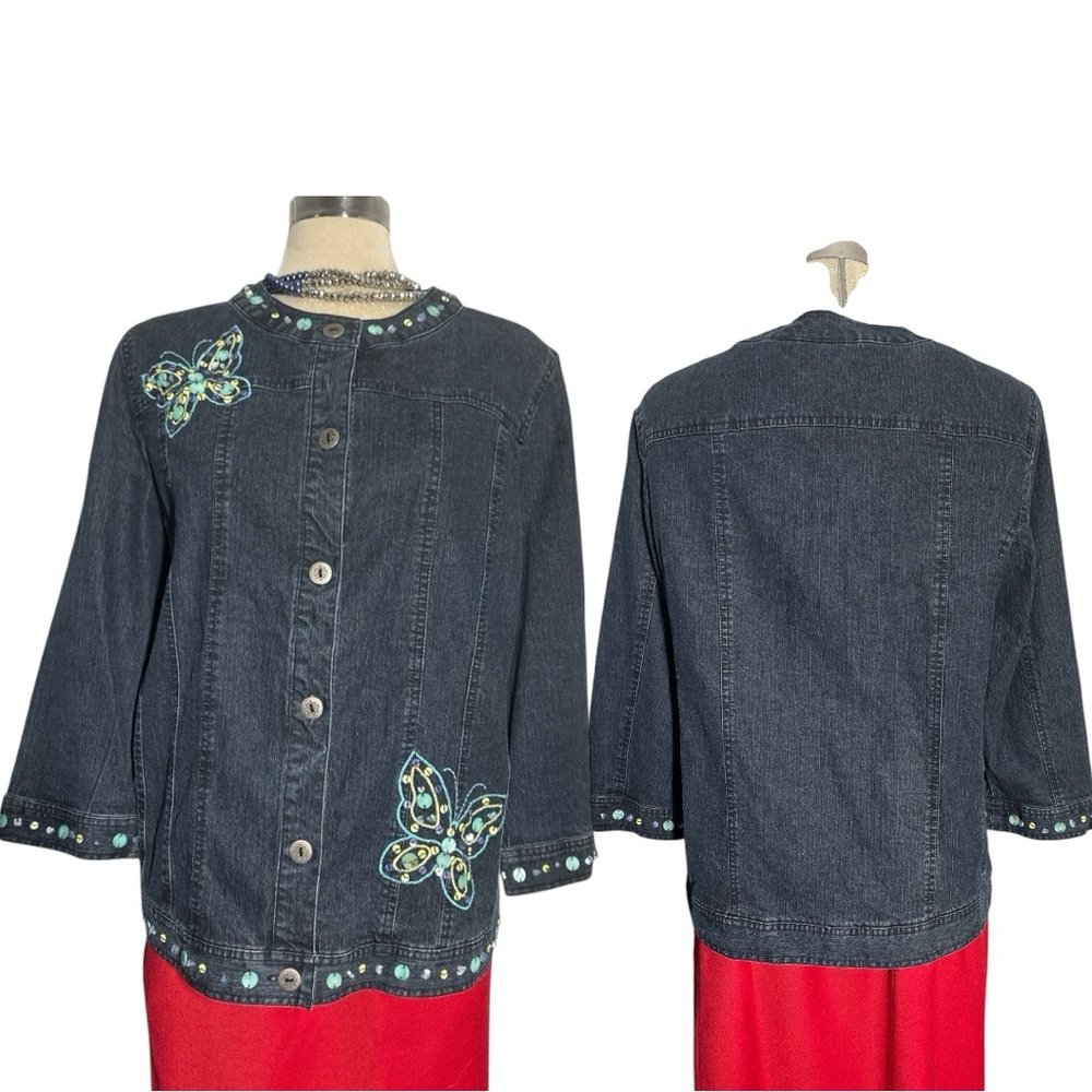 Embellished Denim Jacket